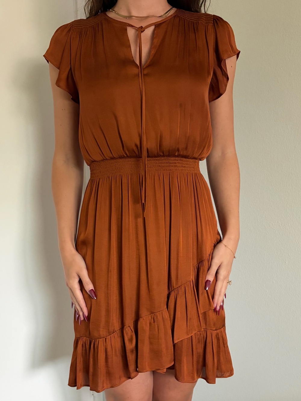 Banana Republic Rust Mini Dress
